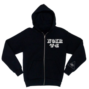 "Noir74 Illuminuti" Zip Hoodie